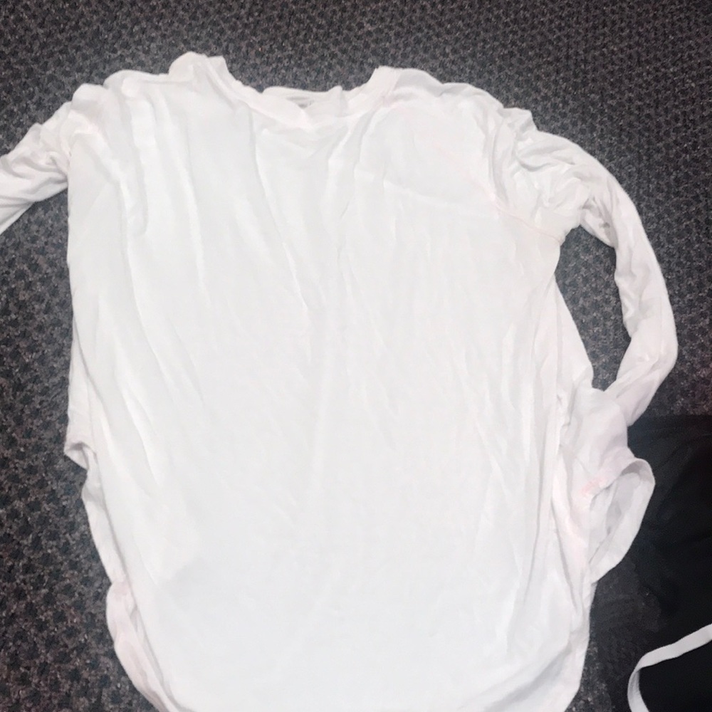 White long sleeve shirt size L